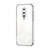 For OnePlus 8 Transparent Plating Fine Hole Phone Case(Silver)