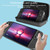 For Lenovo Legion Go  Portable EVA Leather Grain Game Console Storage Bag(Black)