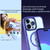 For iPhone 12 / 12 Pro 2.5mm MagSafe Acrylic Hybrid TPU Phone Case(Deep Purple)