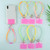 Universal Phone Doll Lanyard(Orange Purple)