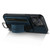 For iPhone 14 Pro Max Suteni H13 Litchi Leather Wrist Strap Wallet Back Phone Case(Blue)