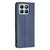 For Honor X8b Rhombus Texture Magnetic Leather Phone Case(Blue)