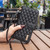For Honor X7b Diamond Lattice Zipper Wallet Leather Flip Phone Case(Black)