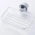 Kitchen Faucet Shelf No-Punch Sink Rag Drainage Basket Sponge Drainage Storage Rack, Style: C Silver