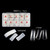 Manicure Tool  Set Fingernails Word Cut Set, Specification: Transparent Full Post