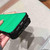 For iPhone 15 Big Hole Eiderdown Airbag Phone Case(Green)