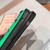 For iPhone 11 Big Hole Eiderdown Airbag Phone Case(Green)