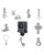 For DJI Osmo Action 4 / 3 / 2 Magnetic Adapter Tripod Connector  Bulge Mount