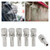 10 PCS 6mm Humidifying And Dedusting Cooling Atomizing Sprinkler Quick-Plug Fog Misting Nozzle, Model: 0.4mm