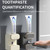 Smart Induction Toothpaste Squeezer Wall-mounted Toothbrush Holder Without Sterilizing Green