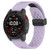 For Garmin Epix Gen2 / Epix Pro Gen2 47mm Holes Magnetic Folding Buckle Silicone Watch Band(Purple)