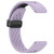 For Garmin Epix Gen2 / Epix Pro Gen2 47mm Holes Magnetic Folding Buckle Silicone Watch Band(Purple)