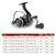 DEUKIO Fishing Wheel AC Sea Otter Fishing Supplies With All Metal Rocker, Specification: AC7000