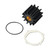 For Johnson Outboard Pump Impeller 102480501(Black)