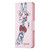 For Motorola Moto G34 5G Colored Drawing Pattern Leather Phone Case(Giraffe)