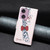 For Motorola Moto G34 5G Colored Drawing Pattern Leather Phone Case(Giraffe)