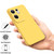For Infinix Zero 30 4G Solid Color Liquid Silicone Dropproof Full Coverage Protective Case(Yellow)
