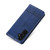 For Samsung Galaxy A55 5G AZNS Magnetic Calf Texture Flip Leather Phone Case(Dark Blue)