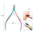 13 In 1 FABIYAN Color Titanium Nail Art Tool Set Dead Skin Shears Steel Push Nail File Pliers