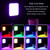 Portable Phone Desktop Live Fill Light Mini Pocket Light Shooting Camera Fill Lamp, Style: RGB Full Color