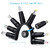 8 In 1 DC Power Cord USB Multi-Function Interchange Plug USB Charging Cable(Black)