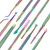 14 In 1 FABIYAN Color Titanium Nail Art Tool Set Dead Skin Shears Steel Push Nail File Pliers