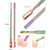 14 In 1 FABIYAN Color Titanium Nail Art Tool Set Dead Skin Shears Steel Push Nail File Pliers