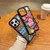 For iPhone 14 Pro Trendy Graffiti Noctilucent Phone Cases(Make Money)