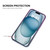 For iPhone 14 Pro ENKAY Hat-Prince MagSafe Rainbow Gradient Silicone Phone Case with Lens Film(Pink Blue)