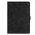 For iPad mini 6 YX Small Butterfly Embossed Smart Leather Tablet Case(Black)