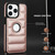 For iPhone X / XS Piano Key Hollow Cutout PU Phone Case(Rose Gold)