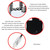 Car Interactive Finger Light Multi-function Warning Anti-rear Collision Light(OK)