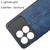 For Xiaomi Redmi K70E Sewing Cow Pattern Skin PC + PU + TPU Phone Case(Blue)