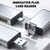 7 in 1 OTG SD Card Reader USB Type-C Adapter TF SD SIM PIN Storage Box(Silver Gray)