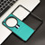For OPPO Find N3 Litchi Texture Card Slots Back Cover Phone Case(Green)