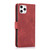 For iPhone 11 Pro Max Orchid Butterfly Embossed Leather Phone Case(Red)