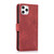 For iPhone 11 Pro Orchid Butterfly Embossed Leather Phone Case(Red)