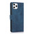 For iPhone 11 Pro Max Orchid Butterfly Embossed Leather Phone Case(Blue)