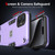 For Tecno Spark 9 Pro 2 in 1 Shockproof Phone Case(Purple)