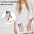 For iPhone 12 / 12 Pro YM005 Skin Feel Card Bag Phone Case with Long Lanyard(Rose Gold)