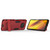 For Xiaomi Poco X3 NFC PC + TPU Shockproof Protective Case with Holder(Red)