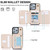 For iPhone 14 Pro Max YM006 Skin Feel Zipper Card Bag Phone Case with Dual Lanyard(Apricot)