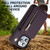 For iPhone 14 Pro Max YM006 Skin Feel Zipper Card Bag Phone Case with Dual Lanyard(Dark Purple)