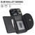 For iPhone 12 / 12 Pro YM006 Ring Holder Card Bag Skin Feel Phone Case(Black)