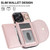 For iPhone 12 / 12 Pro YM006 Ring Holder Card Bag Skin Feel Phone Case(Rose Gold)