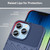 For iPhone 14 Thunderbolt Shockproof TPU Phone Case (Blue)