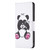 For Xiaomi Redmi Note 13 4G Global Colored Drawing Pattern Leather Phone Case(Panda)