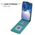 For Xiaomi Redmi Note 13 4G Global Diamond Lattice Vertical Flip Leather Phone Case(Green)
