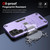 For Samsung Galaxy S23 Ultra 5G 2 in 1 Shockproof Phone Case(Purple)