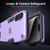 For Samsung Galaxy S23 FE 5G 2 in 1 Shockproof Phone Case(Purple)